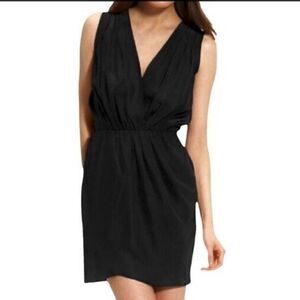 Amanda Uprichard Silk Black Sleeveless Dress size XS